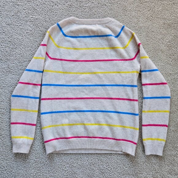 NWOT Philosophy Striped Cashmere Sweater - Picture 7 of 7
